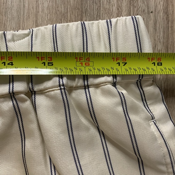 Jenni Kayne Bianca Pant in Navy Stripe Wide Leg Pull On XXL - Picture 5 of 10